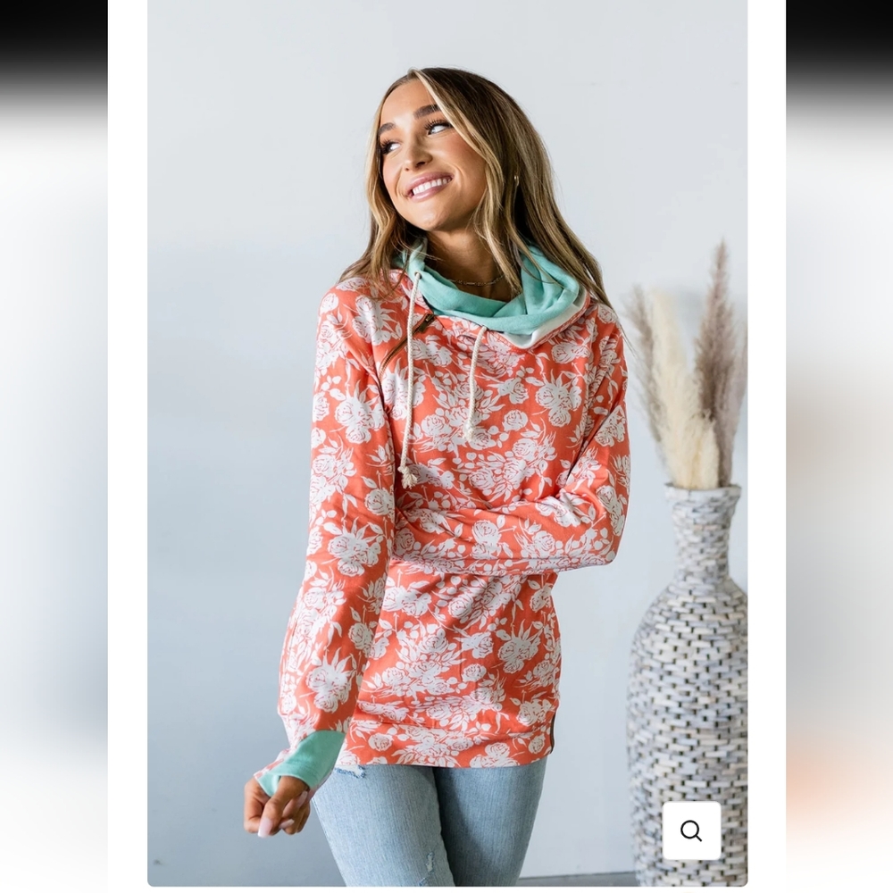 Ampersand Avenue - Doublehood™ pullover  Sweatshirt Time to Shine